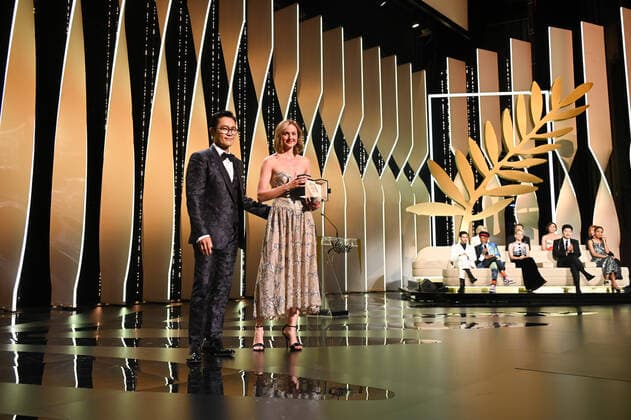Cannes Filmfestival - Beste Schauspielerin Renate Reinsve 74eme Festival International du Film de Cannes. Ceremonie de cloture. 74th Cannes Film Festival. Closing ceremony. 270386 2021-07-17 Reinsve, Renate  Copyright: xTerencexBaelenx STAR_270386_074