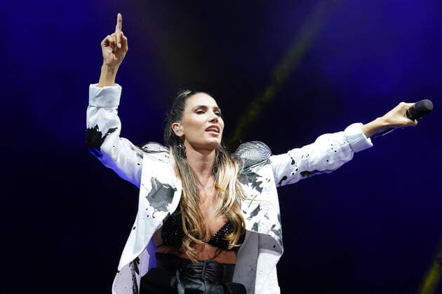 India Martinez in concert during Push Play Festival. July 16, 2021. (202107161399)