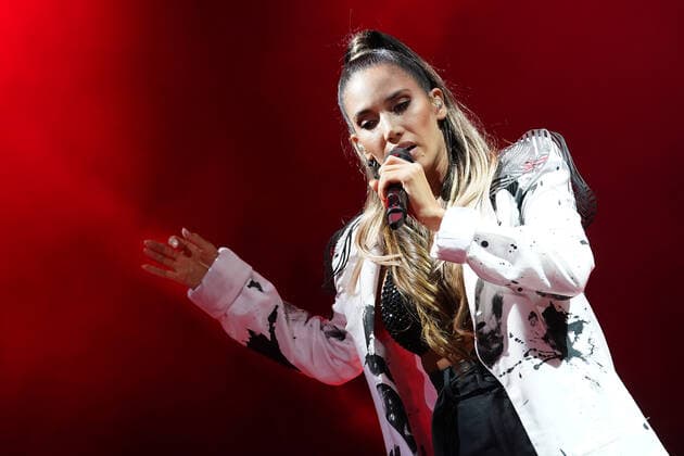 India Martinez in concert during Push Play Festival. July 16, 2021. (20210716533)