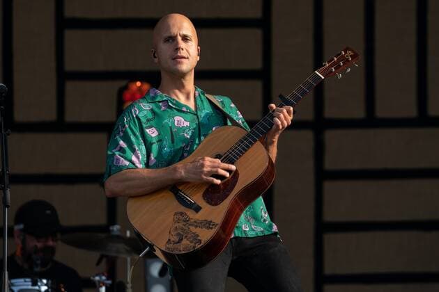 Strandkorb Open Air with Milow 17 07 2021 Milow Band at the Strandkorb Open Air in the BRITA Arena Wiesbaden Wiesbaden BRITA Arena Hessen