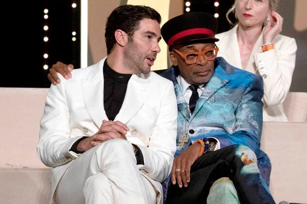 Tahar Rahim and Spike Lee at the award ceremony at the Festival de Cannes 2021 74 Cannes International Film Festival at the Palais des Festivals Cannes, 17 07 2021 Foto:xR.xWagnerx xFuturexImage