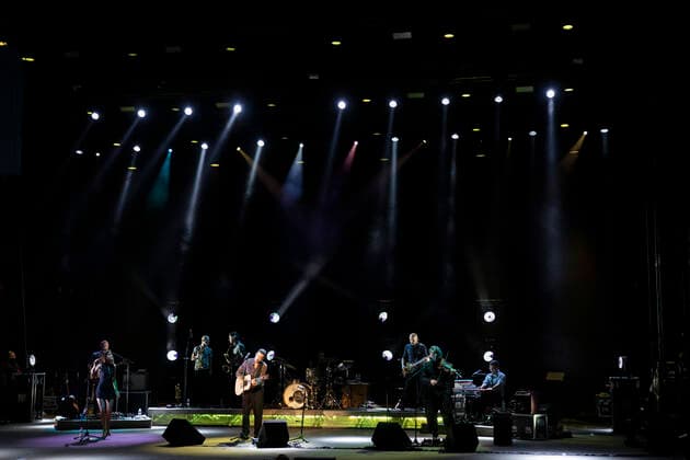 Rome 17 07 2021 Almost a year after his last Roman concerts, Saturday 17 July 2021, Diodato is back on the stage of the Cavea Auditorium Parco della Musica in Rome In the photo Diodato  Copyright: xBarbaraxAmendolax xIPAx xBarbaraxAmendolax
