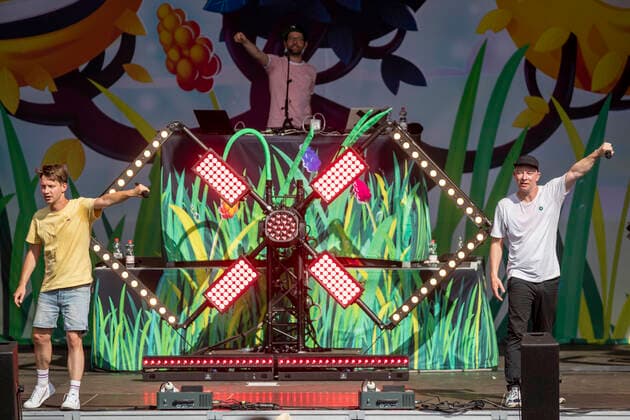 Deine Freunde live at the picnic concert at the Zoopark Festwiese Erfurt, 18 07 2021 Foto:xM.xKremerx xFuturexImage
