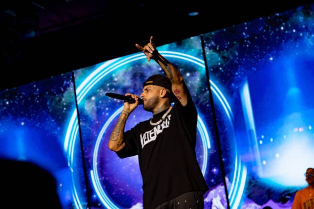 July 19, 2021: July 19, 2021 (marbella) Nicky Jam chooses Starlite Catalana Occidente to hold his two only summer concerts throughout Europe in the auditorium of Marbella, Malaga. - ZUMAc161 20210719_zap_c161_003 Copyright: xLorenzoxCarnerox