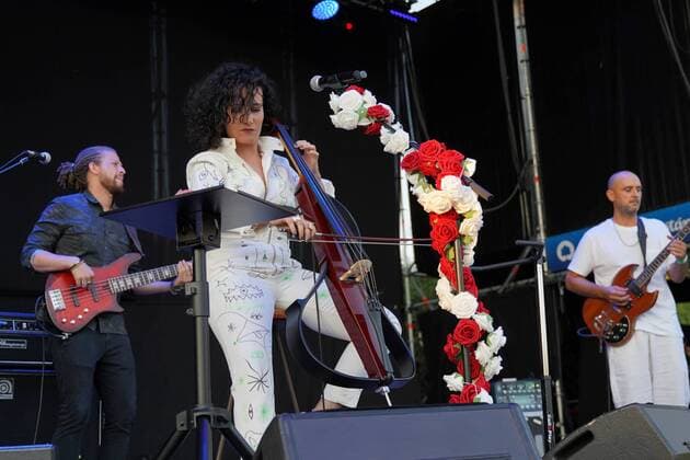 Nesrine concert at Las Noches del Botanico in Madrid, Tuesday, July 20, 2021 Cordon Press