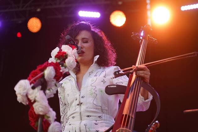Nesrine concert at Las Noches del Botanico in Madrid, Tuesday, July 20, 2021 Cordon Press
