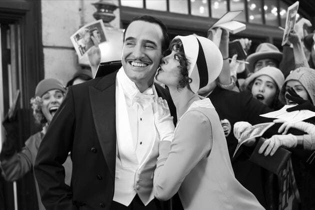 OSCARS. Bester Hauptdarsteller. Preisträger 2011-2020 Jean Dujardin & Berenice Bejo Characters: George Valentin, Peppy Miller Film: The Artist (2011) Director: Michel Hazanavicius 15 May 2011  Copyright: MaryxEvansxAFxArchivexWarnerxBros 13049695 EDITORIAL USE ONLY