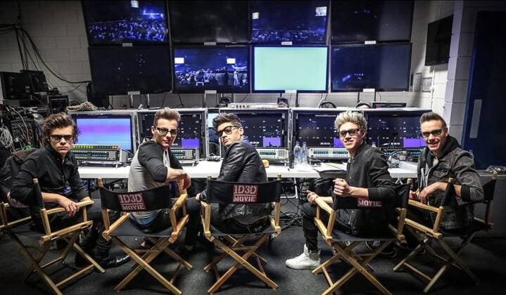 Harry Styles, Louis Tomlinson, Zayn Malik, Niall Horan & Liam Payne Characters: Himself, Himself, Himself, Himself, Himself Film: One Direction: This Is Us (Musik-Dokumentation) Usa 2013, Director: Morgan Spurlock 20 August 2013  Copyright: MaryxEvansxAFxArchivexSonyxPicturesxReleasing 13067122 EDITORIAL USE ONLY