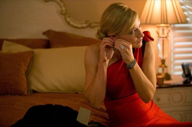 Cate Blanchett Characters: Jasmine Film: Blue Jasmine (USA 2013) Director: Woody Allen 26 July 2013  Copyright: MaryxEvansxAFxArchivexGravierxProductions 13067508 EDITORIAL USE ONLY
