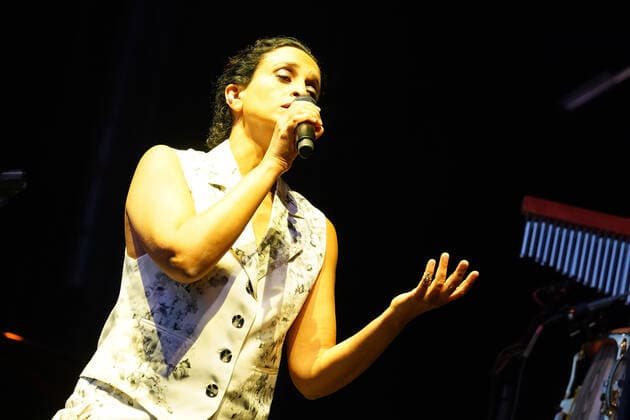 Israeli singer Noa in concert. Jazz Palacio Real. July 22,2021. (2021072249)