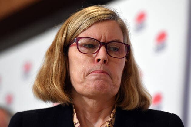 GLADYS BEREJIKLIAN COVID19 PRESSER, NSW Chief Health Officer Dr Kerry Chant at a press conference to provide a COVID-19 update in Sydney. Friday, July 23, 2021. NSW recorded 136 new locally acquired cases of COVID-19 in the 24 hours to 8pm last night. ( NO ARCHIVING, EDITORIAL USE ONLY, NO USE IN BOOKS WITHOUT CONSENT SYDNEY NSW AUSTRALIA  Copyright: xMICKxTSIKASx 20210723001559332124