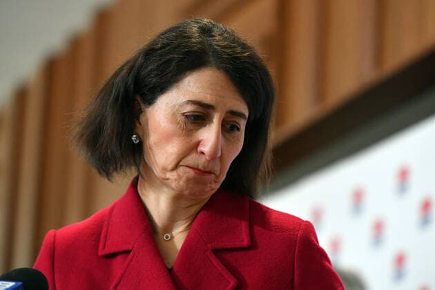 GLADYS BEREJIKLIAN COVID19 PRESSER, NSW Premier Gladys Berejiklian at a press conference to provide a COVID-19 update in Sydney. Friday, July 23, 2021. NSW recorded 136 new locally acquired cases of COVID-19 in the 24 hours to 8pm last night. ( NO ARCHIVING, EDITORIAL USE ONLY, NO USE IN BOOKS WITHOUT CONSENT SYDNEY NSW AUSTRALIA  Copyright: xMICKxTSIKASx 20210723001559332141