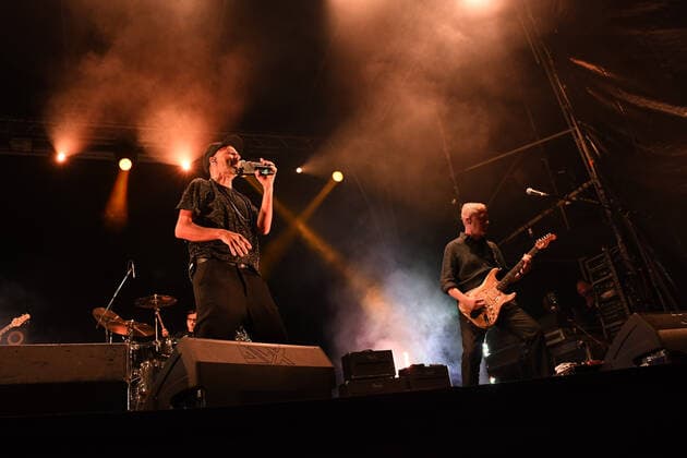 Subsonica during the concert at Villa Ada Roma Incontra i Mondo 2021 Rome, 22 July 2021 LiveMedia  Copyright: xLiveMedia EuropeanAffairs Domenix xLiveMediax 0