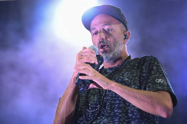 Samuel Subsonica during the concert at Villa Ada Roma Incontra i Mondo 2021 Rome, 22 July 2021 LiveMedia  Copyright: xLiveMedia EuropeanAffairs Domenix xLiveMediax 0