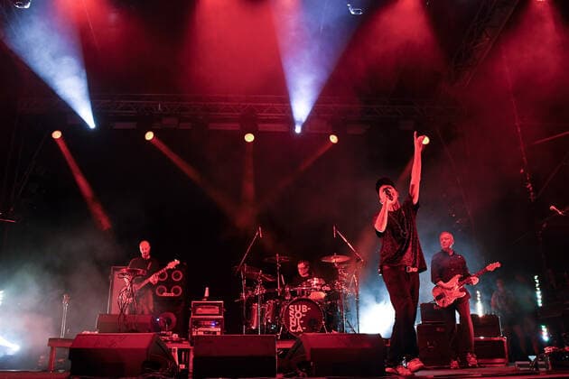 Subsonica during the concert at Villa Ada Roma Incontra i Mondo 2021 Rome, 22 July 2021 LiveMedia  Copyright: xLiveMedia EuropeanAffairs Domenix xLiveMediax 0