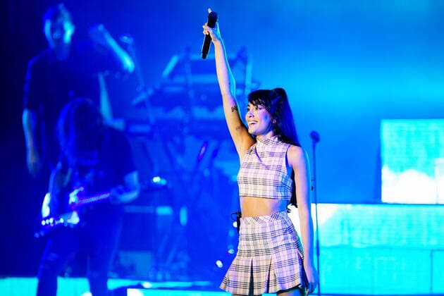 July 22, 2021, Marbella, Malaga, Spain: Singer Aitana Ocana performs during the 11 razones tour at Starlite Catalana Occidente Festival. Marbella Spain - ZUMAs197 20210722_zaa_s197_315 Copyright: xFrancisxGonzalezx