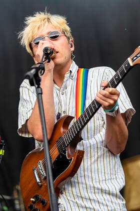 Matthias Rohde from Von Wegen Lisbeth live at the picnic concert at the Zoopark Festwiese Erfurt, 23 07 2021 Foto:xM.xKremerx xFuturexImage