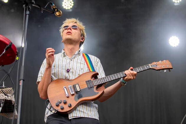 Matthias Rohde from Von Wegen Lisbeth live at the picnic concert at the Zoopark Festwiese Erfurt, 23 07 2021 Foto:xM.xKremerx xFuturexImage