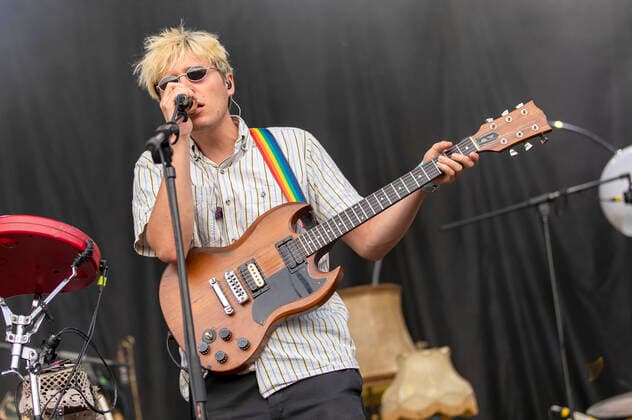 Matthias Rohde from Von Wegen Lisbeth live at the picnic concert at the Zoopark Festwiese Erfurt, 23 07 2021 Foto:xM.xKremerx xFuturexImage
