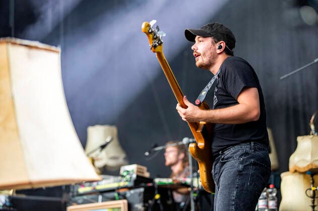 Julian Hölting from Von Wegen Lisbeth live at the picnic concert at the Zoopark Festwiese Erfurt, 23 07 2021 Foto:xM.xKremerx xFuturexImage