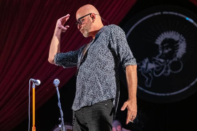 Paolo Pau Bruni Negrita during Negrita Theatrical summer tour 2021, Concert in Villafranca di Verona, Italy, July 23, 2021  Copyright: xLiveMedia RobertoxTommasinix xIPx xLiveMediax 0