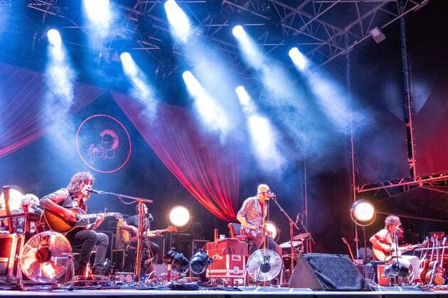 Negrita during Negrita Theatrical summer tour 2021, Concert in Villafranca di Verona, Italy, July 23, 2021  Copyright: xLiveMedia RobertoxTommasinix xIPx xLiveMediax 0