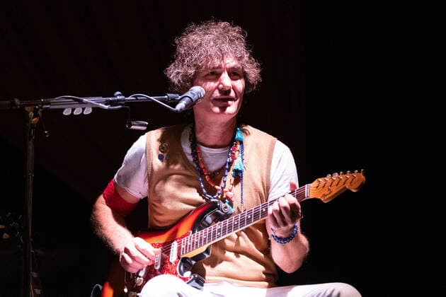 Enrico Drigo Salvi during Negrita Theatrical summer tour 2021, Concert in Villafranca di Verona, Italy, July 23, 2021  Copyright: xLiveMedia RobertoxTommasinix xIPx xLiveMediax 0