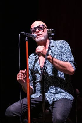 Paolo Pau Bruni Negrita during Negrita Theatrical summer tour 2021, Concert in Villafranca di Verona, Italy, July 23, 2021  Copyright: xLiveMedia RobertoxTommasinix xIPx xLiveMediax 0