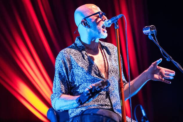 Paolo Pau Bruni Negrita during Negrita Theatrical summer tour 2021, Concert in Villafranca di Verona, Italy, July 23, 2021  Copyright: xLiveMedia RobertoxTommasinix xIPx xLiveMediax 0