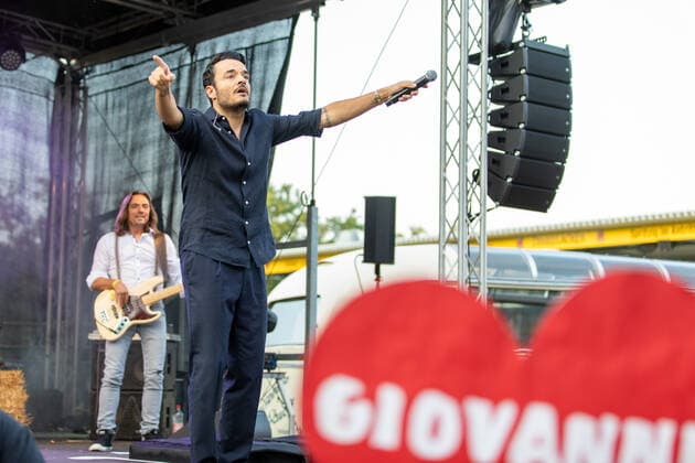 23 07 2021, Aspach WIRmachenDruck Arena, Event, Giovanni Zarella, Concert 23 07 2021, Aspach WIRmachenDruck Arena, Event, Giovanni Zarella, Concert Copyright: xWingender Eibner-Pressefotox EP_gwr