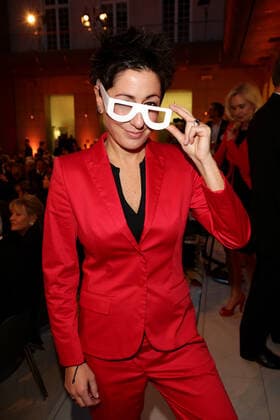 Dunja Hayali bei der Verleihung des 11. Deutschen Hörfilmpreis im Atrium der Deutsche Bank AG in Berlin 090413 Berlin Deutschland Copyright: xJamesxColdreyx
