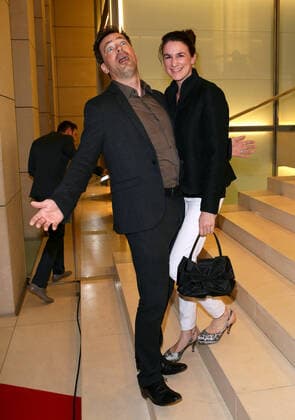 Jan Sosniok mit Freundin Nadine Moellers bei der Verleihung des 11. Deutschen Hörfilmpreis im Atrium der Deutsche Bank AG in Berlin 090413 Berlin Deutschland Copyright: xJamesxColdreyx