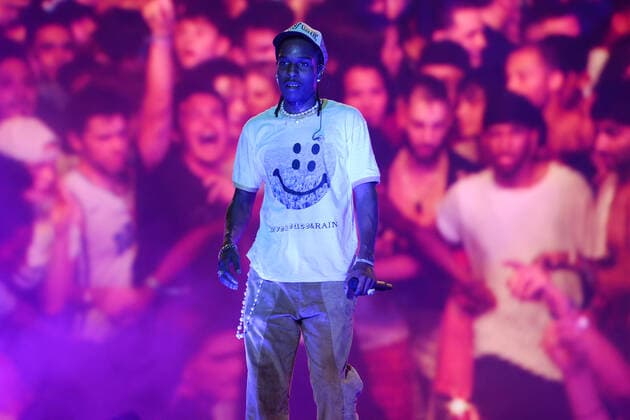 ASAP Rocky Konzert in Miami MIAMI GARDENS, FL - JULY 23: A$AP Rocky performs during Rolling Loud at Hard Rock Stadium on July 23, 2021 in Miami Gardens, Florida. Copyright: xmpi04x xMediaPunchx