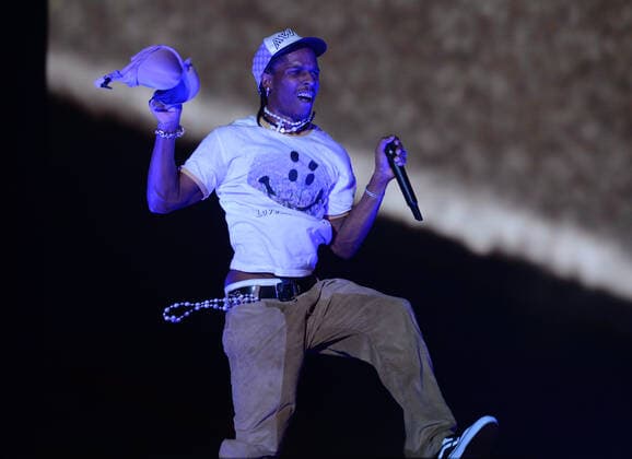 ASAP Rocky Konzert in Miami MIAMI GARDENS, FL - JULY 23: A$AP Rocky performs during Rolling Loud at Hard Rock Stadium on July 23, 2021 in Miami Gardens, Florida. Copyright: xmpi04x xMediaPunchx