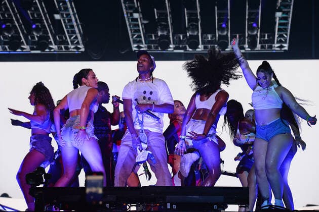 ASAP Rocky Konzert in Miami MIAMI GARDENS, FL - JULY 23: A$AP Rocky performs during Rolling Loud at Hard Rock Stadium on July 23, 2021 in Miami Gardens, Florida. Copyright: xmpi04x xMediaPunchx