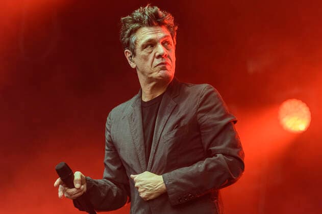 Marc Lavoine at the festival Arena 5 in Brussels Marc Lavoine au festival Arena 5 a Bruxelles Reporters QUINET JEANxMARCxQUINET