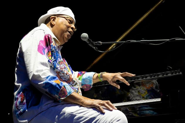 July 25, 2021, Madrid, Spain: Cuban jazz pianist Chucho Valdes performs on stage during the Jazz Palacio Real music festival at Palacio Real in Madrid. Madrid Spain - ZUMAs197 20210725_zaa_s197_114 Copyright: xAtilanoxGarciax