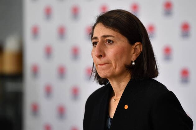 GLADYS BEREJIKLIAN COVID19 PRESSER, NSW Premier Gladys Berejiklian speaks to media during a press conference in Sydney, Tuesday, July 27, 2021. ( NO ARCHIVING, EDITORIAL USE ONLY, NO USE IN BOOKS WITHOUT CONSENT SYDNEY NSW AUSTRALIA  Copyright: xJOELxCARRETTx 20210727001560783834