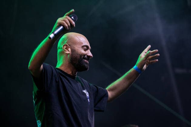 Rapper G Style Knossi, Die Atzen Friends at the live performance in BonnLive Kulturgarten Bonn, 27 07 2021 BonnLive is a cooperation between fünfdrei Eventagentur and Rheinevents Bonn Am Römerbad NRW Germany