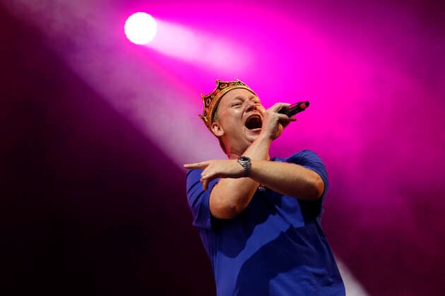 Jens Knossi Knossalla at the concert Knossi, Die Atzen Friends at the BonnLive Kulturgarten Bonn, 27 07 2021 Foto:xC.xHardtx xFuturexImage
