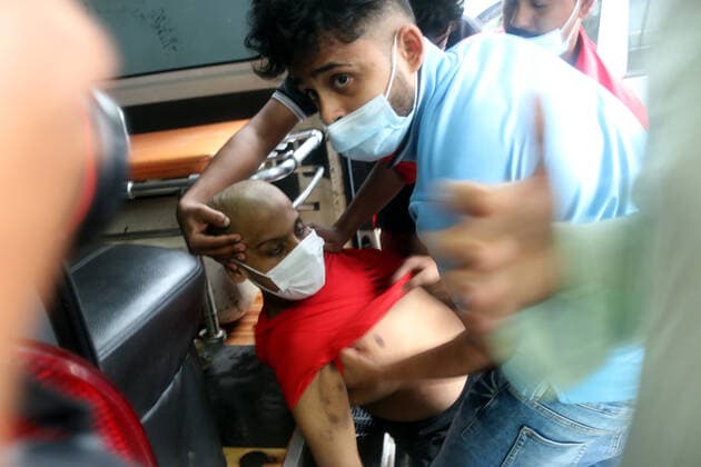 July 29, 2021, Dhaka, Bangladesh: COVID-19 patients from across the country come to hospitals in Dhaka for treatment as coronavirus cases surge. Dhaka Bangladesh  - ZUMAr336 20210729_int_r336_021 Copyright: xHabiburxRahmanx