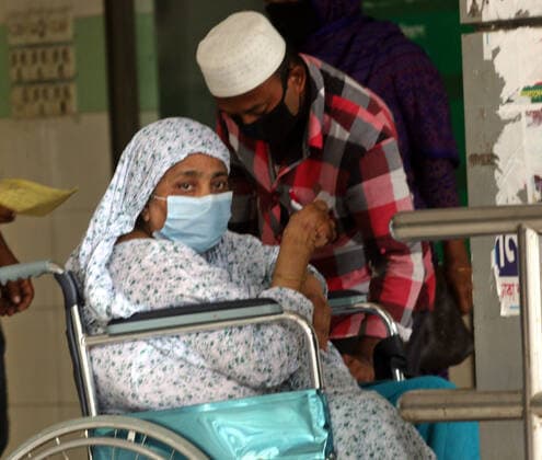 July 29, 2021, Dhaka, Bangladesh: COVID-19 patients from across the country come to hospitals in Dhaka for treatment as coronavirus cases surge. Dhaka Bangladesh - ZUMAr336 20210729_int_r336_009 Copyright: xHabiburxRahmanx