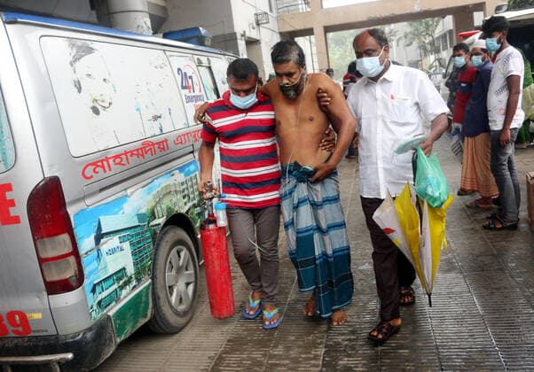 July 29, 2021, Dhaka, Bangladesh: COVID-19 patients from across the country come to hospitals in Dhaka for treatment as coronavirus cases surge. Dhaka Bangladesh  - ZUMAr336 20210729_int_r336_023 Copyright: xHabiburxRahmanx