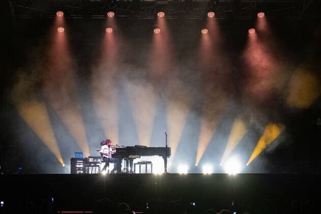 Gianna Nannini during titleEvent, Italian singer concert in Villafranca di Verona, Italy, July 29, 2021  Copyright: xRobertoxTommasinix xIPAx xx 0