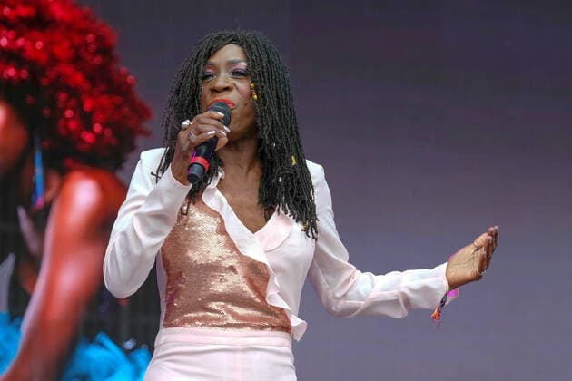 July 31, 2021, Lulworth, United Kingdom: British singer songwriter Heather Small performs live on stage during the Camp Bestival Festival in Lulworth. Lulworth United Kingdom - ZUMAs197 20210731_zaa_s197_090 Copyright: xDawnxFletcher-Parkx