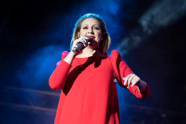 July 31, 2021, Madrid, Spain: Spanish singer Nina Pastori, artistic name of Maria Rosa Garcia Garcia performs live during the Noches del Botanico music festival at Real Jardin Botanico Alfonso XIII. Madrid Spain - ZUMAs197 20210731_zaa_s197_235 Copyright: xAtilanoxGarciax