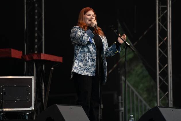 The Voice Kids Finalist Loi 31 07 2021 The Voice Kids Finalist Loi from Mannheim supporting Alice Merton at the Picnic Concert in Ladenburg Ladenburg Festwiese Baden Württemberg