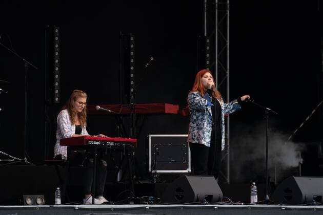 The Voice Kids Finalist Loi 31 07 2021 The Voice Kids Finalist Loi from Mannheim supporting Alice Merton at the Picnic Concert in Ladenburg Ladenburg Festwiese Baden Württemberg
