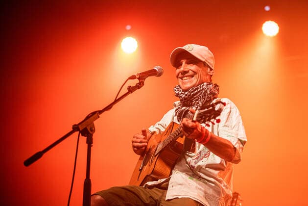 Manu Chao Performs In Padua Manu Chao performs in Padua, Italy, on August 2, 2021 during his tour El Chapulin Solo at the Parco della Musica Padua Italia Italy silvino-manuchao210803_nppLA  Copyright: xRobertoxSilvinox