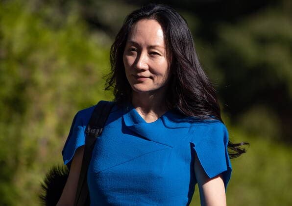 August 4, 2021, Vancouver, BC, Canada: Meng Wanzhou, chief financial officer of Huawei, leaves home to attend her extradition hearing at B.C. Supreme Court, in Vancouver, B.C., Wednesday, Aug. 4, 2021. Vancouver Canada - ZUMAc35_ 20210804_zaf_c35_106 Copyright: xDarrylxDyckx